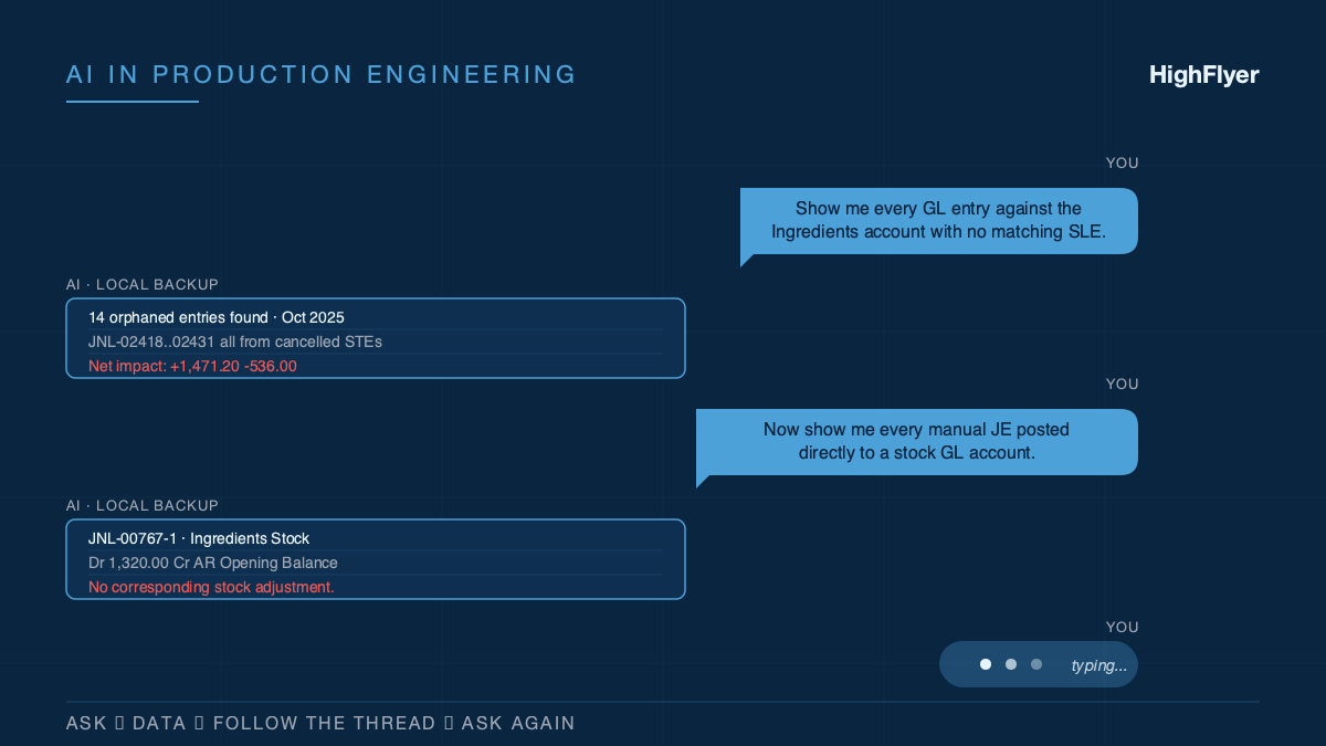 How We Actually Use AI in Production Engineering