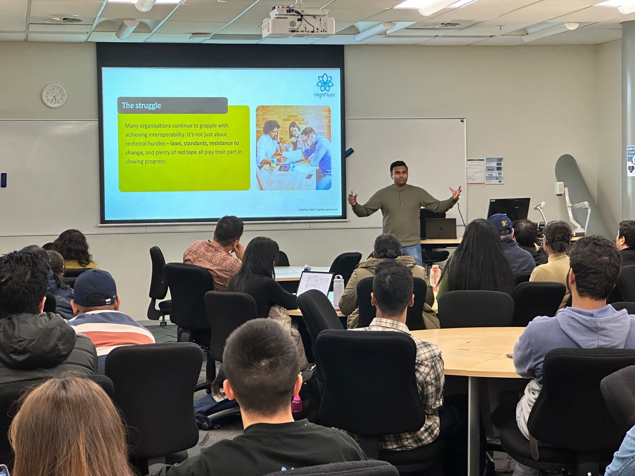 HighFlyer Delivers Guest Lecture on Digital Transformation at Auckland University of Technology