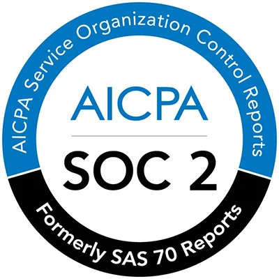 AICPA SOC 2 Type 2 certified