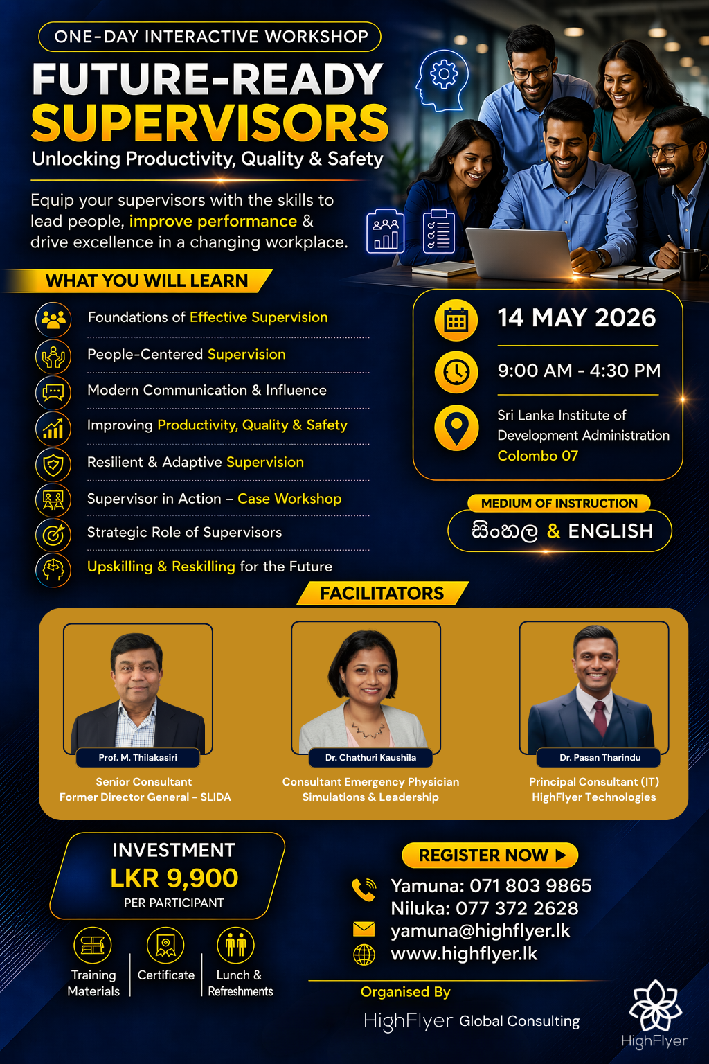 Future-Ready Supervisors Workshop Poster